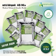 10 Pack Ab Mix Sayur Daun 5 Liter Paramudita | Paramudita Nutrient |