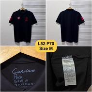 Giordano Black Polo Shirt LogoBIG Original