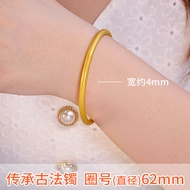 สร้อยข้อมือทองแดงเคลือบเงินสไตล์คลาสสิก สร้อยข้อมือทรงเกี่ยว Mobius สำหรับผู้หญิง สร้อยข้อมือเงินแท้