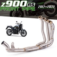 Z900RS motorcycle exhaust pipe is suitable for Kawasaki Z900RS stainless steel front exhaust system 