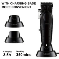 Kemei KM-2296 Professional Hair Clipper for Men Hair Cutting Machine with Seat Charger Hair Trimmer