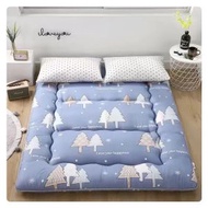 可摺疊榻榻米地板墊柔軟床墊兒童防撞墊(厚度8cm) (Color: 12) 90x200cm