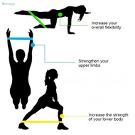 5pcs Sport Resistance Loop Bands Home Fitness Exercise Bands For Legs Glutes Crossfit Workout