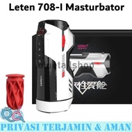 Terbaru Leten 708-I Future Thunder Masturbators Telescopic Piston Cup