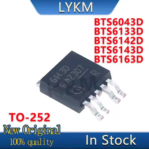 5-10/PCS New BTS6043D 6043D BTS6133D 6133D BTS6142D 6142D BTS6143D 6143D BTS6163D 6163D TO-252 chip 