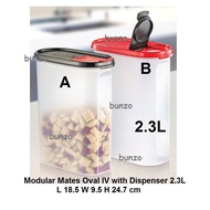 Tupperware Modular Mates Oval IV with Dispenser 2.3L - 1pc
