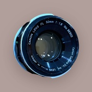 CANON LENS FL 50MM.F1.8 FL MOUNT
