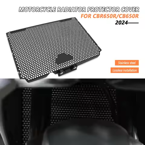 Fit CB650R CB 650R 2026 Motorcycle Radiator Grille Guard Cover Radiator Protection Cover For HONDA C