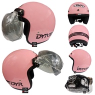 Helm Retro BG DYR PinkK Glossy/ Helm SNI / Helm Retro / Helm DYR / Helm Bogo / Helm scoopy