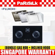 (Bundle) Fujioh FH-GS 5530 SVGL Gas Hob + FR-SC 2090 R Inclined Cooker Hood (900mm)