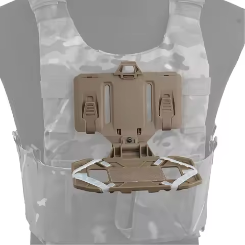 Tactical Molle Folded Navigation Board Hunting Vest Chest Mobile Phone Holder Tactical Airsoft Map A