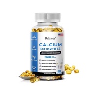 Calcium+Vitamin D3+K2+B12 Balincer บำรุงสุขภาพกระดูกข้อ