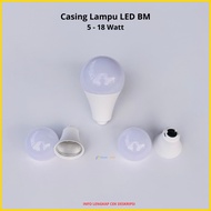 LED Lamp Case Complete WattBM 5W 7W 9W 12W 15W 18W 20W 25W 30W 40W 50W LED Lamp Cover Case