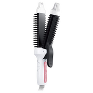 Panasonic 電熱梳造型器 迷你型 捲髮・直髮兩用 國際電壓 2Way 26mm 白色 EH-HV40-W