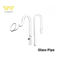 VIV Outflow Glass Pipe For Wood Water Aquariums