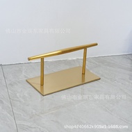 Hairdressing Chair Golden Straight Rod Foot Chair Floor-standing Foot Pedal Haircut Chair Haircut Re