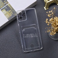 Samsung A07 Samsung A17 Card Case Clear Clear Card Slot/ Case Samsung A07 Samsung A17