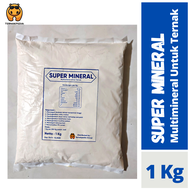 Super Mineral 1 Kg - Super Mineral Premix Sapi - Premix Mineral Kambing - Mineral Ternak - Mineral S