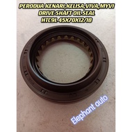 PERODUA KENARI,KELISA,VIVA,MYVI DRIVE SHAFT OIL SEAL HTC9L 45X70X12/18