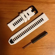 Garmin Forerunner 965 白色錶帶 22mm silicone 矽膠錶帶連拆換工具  955 945 935 Descent G1 Instinct 2 Approach S62 S