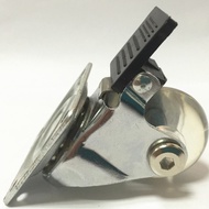 luggage cover luggage wheel protector Polyurethane Furniture Wheel Crystal Transparent PU with Brake