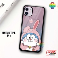 HP Real Case iphone 11 Latest Shiny Case - New Glossy Case IPHONE 11hp [DORAEMON Motif] - IPHONE Har