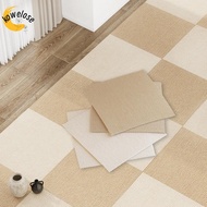 KOWELOSE Rug Carpet Tiles, Self Adhesive Soft Carpet Floor Tiles Sticker, DIY Square Peel and Stick 