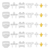 35Pcs Side Trim Clips For Mercedes-Benz 190 Series W201 190E 190D A0069883578