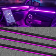 Universal led Car Ambient Light RGB Dashboard Decoration Acrylic Light Strip Light Guide Strip Car l
