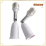 ROWANSG LED Lamp Base, Flexible Extension Bulb Socket, E27 to E27 Wall Base Holder Bulb Adapter