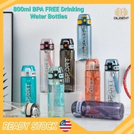 Botol Air Minum 800ml BPA FREE Drinking Water Bottle Fitness Outdoor Sports Drinking Student