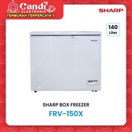 Sharp Box Freezer Frv-150X 150 Liter - Chest Freezer Frv150X / Frv 150