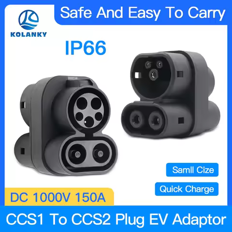 CCS Combo 1 To CCS2 Adapter ELectric Car Charging Connector EV Charger Convertor 250A DC1000V