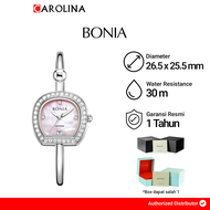 Jam Tangan Wanita Bonia Sonia Elegance B10874-2377S Pink MOP Dial Silver Stainless Steel Strap