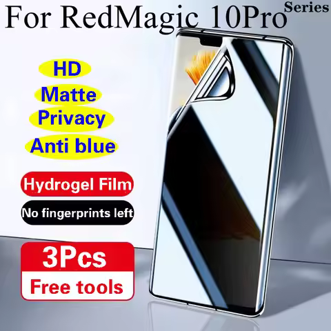 RedMagic10Pro+ Matte Screen Protector For Nubia RedMagic 10Pro Privacy Hydrogel Film RedMagic10ProPl