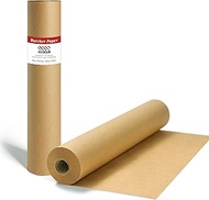 Brown Butcher Paper Roll 24 Inch X 200 Feet For Cooking Or Packing, Butcher Paper For Smoker, Kraft 