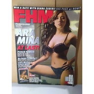FHM 60, July 2005, Ara Mina Cover