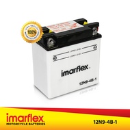 IMARFLEX BATTERY: 12N9-4B-1 Conventional Type (Dry Charged) for Barako 2 (Push Start) Rouser 180
