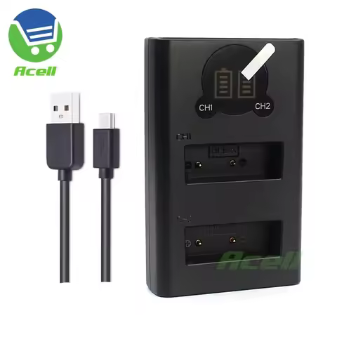 BLS-50/5/1 Dual Charger for OLYMPUS E-PL10 E-PL9 E-PL8 E-PL7 E-PL6 E-PL3 E-P7 E-P3 E-PM2 E-M10 E-PL1