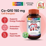 Holistic Way Co-Q10 150mg Cell Energizer - Vegan (30 Vegetarian Capsules)
