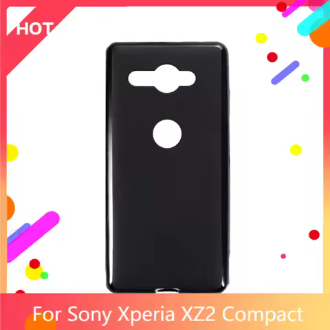 Xperia XZ2 Compact Case Matte Soft Silicone TPU Back Cover For Sony Xperia XZ2 Compact Phone Case Sl