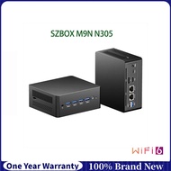 M9N N305 Windows 11 PRO Mini PC i3-N305 DDR4 3200GHz 2280 NVME SSD Dual LAN 4K Triple Display USB 3.