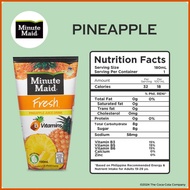 → ∠ ❐ Minute Maid Fresh Pineapple Tetra Juice 180mL - Pack of 40