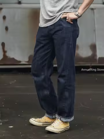 Rugged Bronson 70801XX Selvedge Jeans 1970s Indigo Raw Denim Pants Vintage 501XX