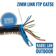 100 METER SPECTRA/ INTERLUC KABEL LAN FTP CAT5E OUTDOOR CCA HITAM WIFI/INTERNET -KABEL POLOS TIDAK