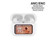 A9 pro anc with Display Screen Noise Cancelling pro2 Suitable for Huawei Android Bluetooth Headset