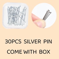 Stainless Steel Pin (Micropin) with free box - 30pcs