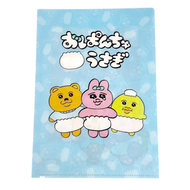 日本 Opanchu 內褲兔 底褲兔文件夾 A5文件夾 (BLUE ) 平行進口