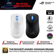 ASUS ROG Keris II Ace Ultralight Ergonomic Wireless Gaming Mouse - 54g, 42000 DPI ROG AimPoint Pro O