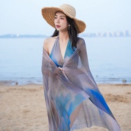 Bikini bikini bikini Fan Vacation Seaside Feel Split Swimsuit Women Long Skirt Swimming